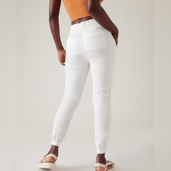 ATHLETA CABO LINEN JOGGER. - Picture 13 of 13